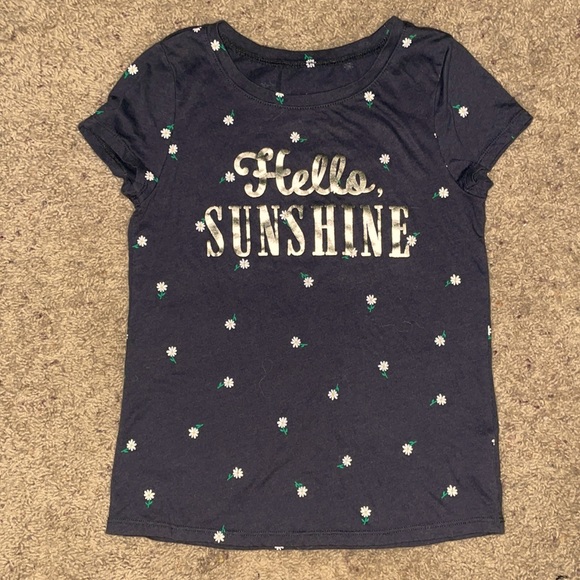 NWOT GIRLS JUSTICE GRAPIC TEE - Picture 1 of 3